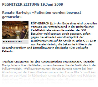 Pegnitzer Zeitung 19.06.2009