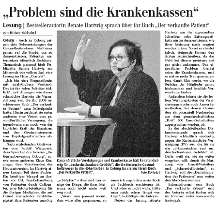 Neue Presse 20.02.2009