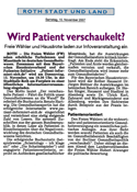 Roth Stadt und Land am 10. November 2007